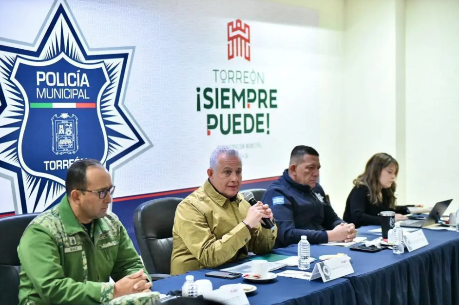 Román Alberto Cepeda González fortalece estrategia de seguridad para este 2024