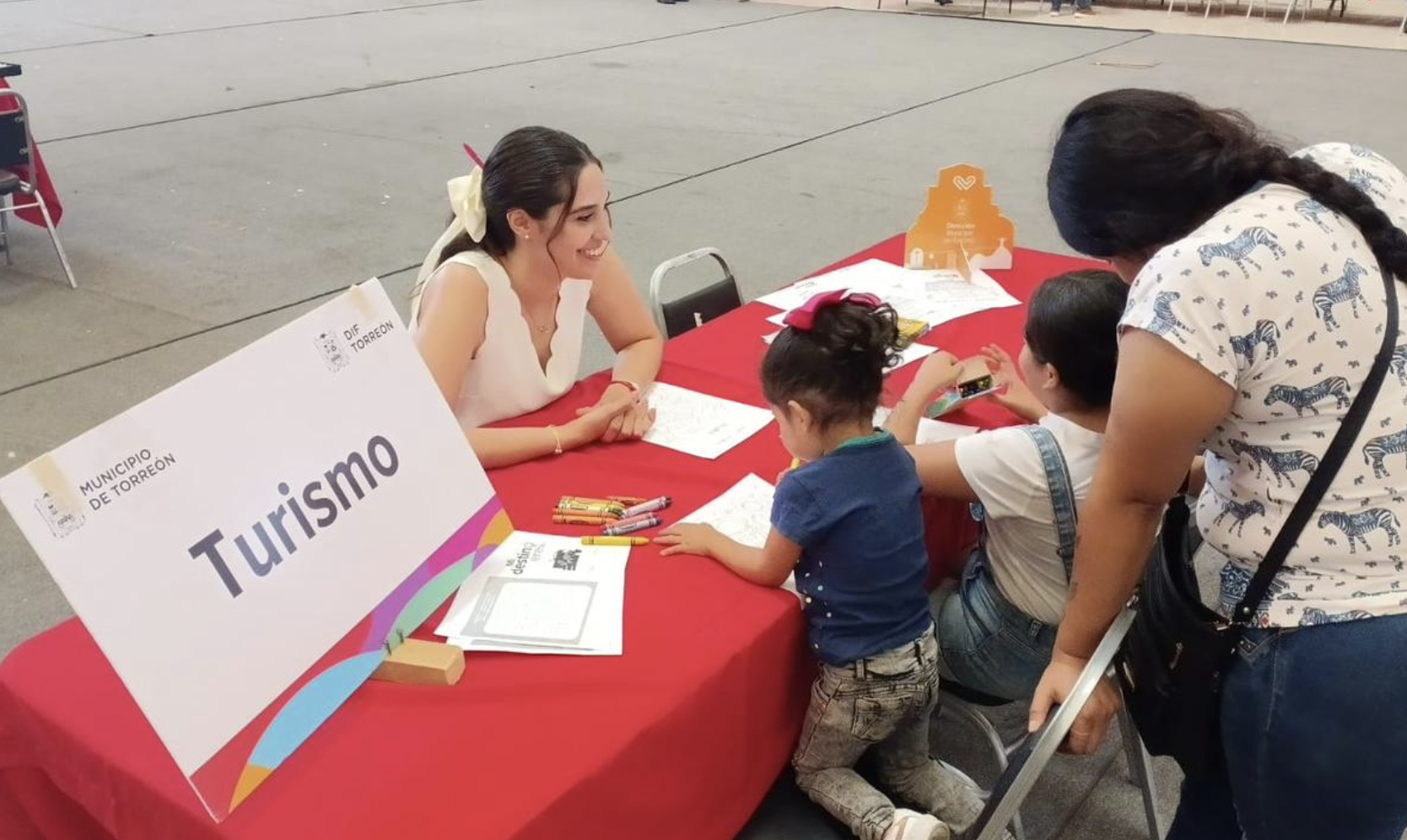 Difunden entre población infantil lugares turísticos de la ciudad