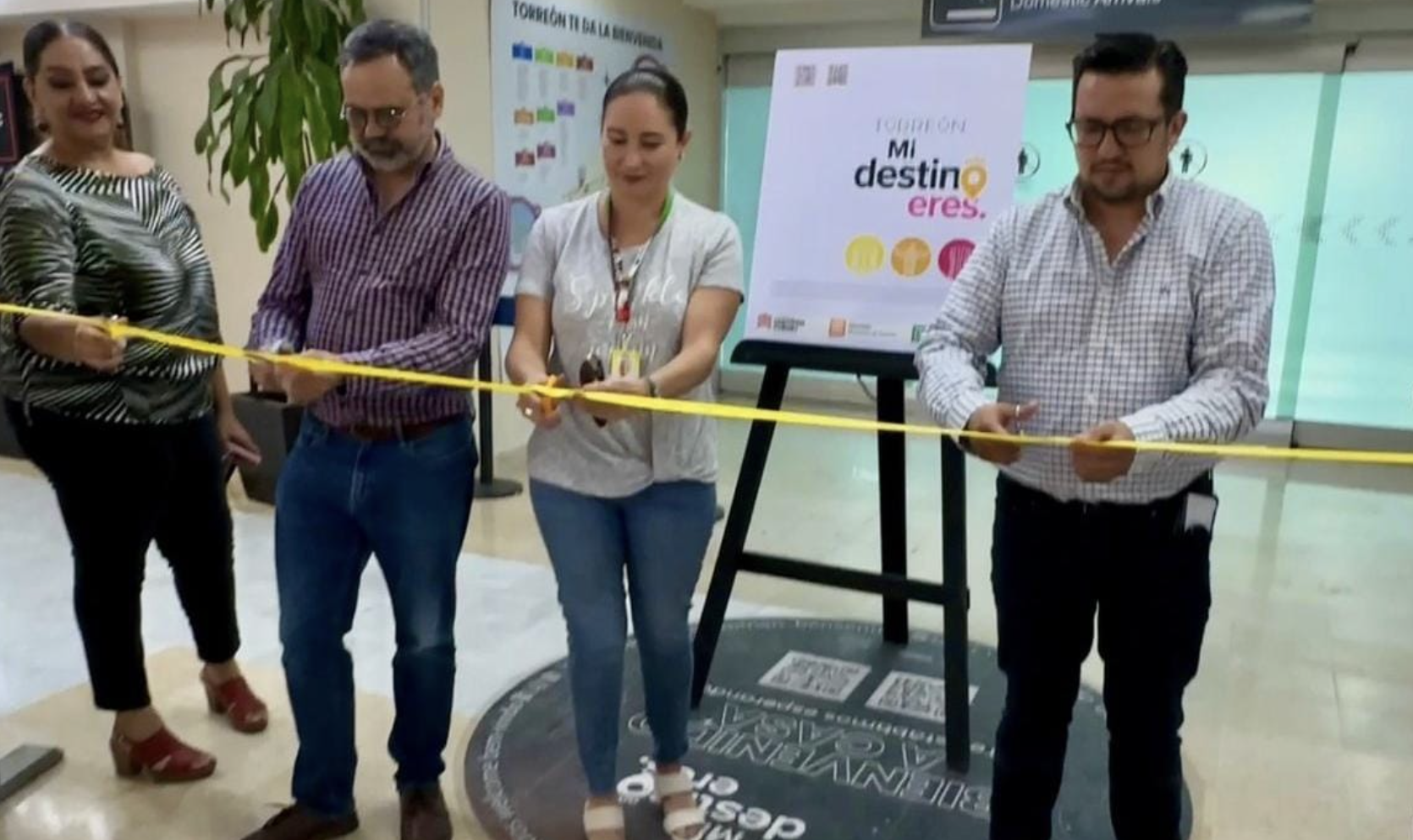 Fue inaugurada la exposición “Torreón, Mi Destino Eres” en el Aeropuerto Francisco Sarabia