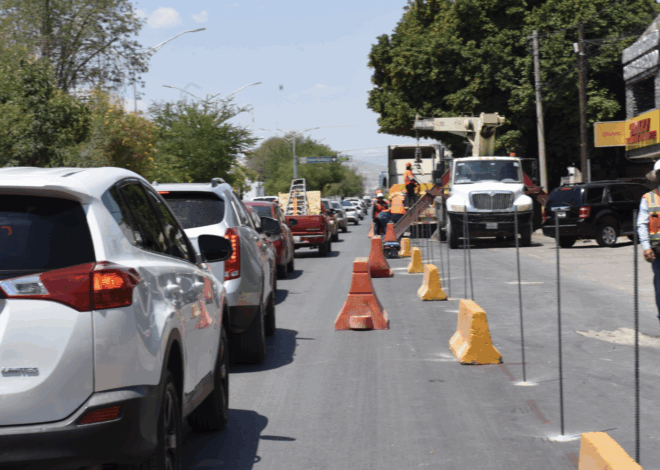 Implementan cierres parciales de carriles por obras de sondeo en el Sistema Vial Abastos- Independencia