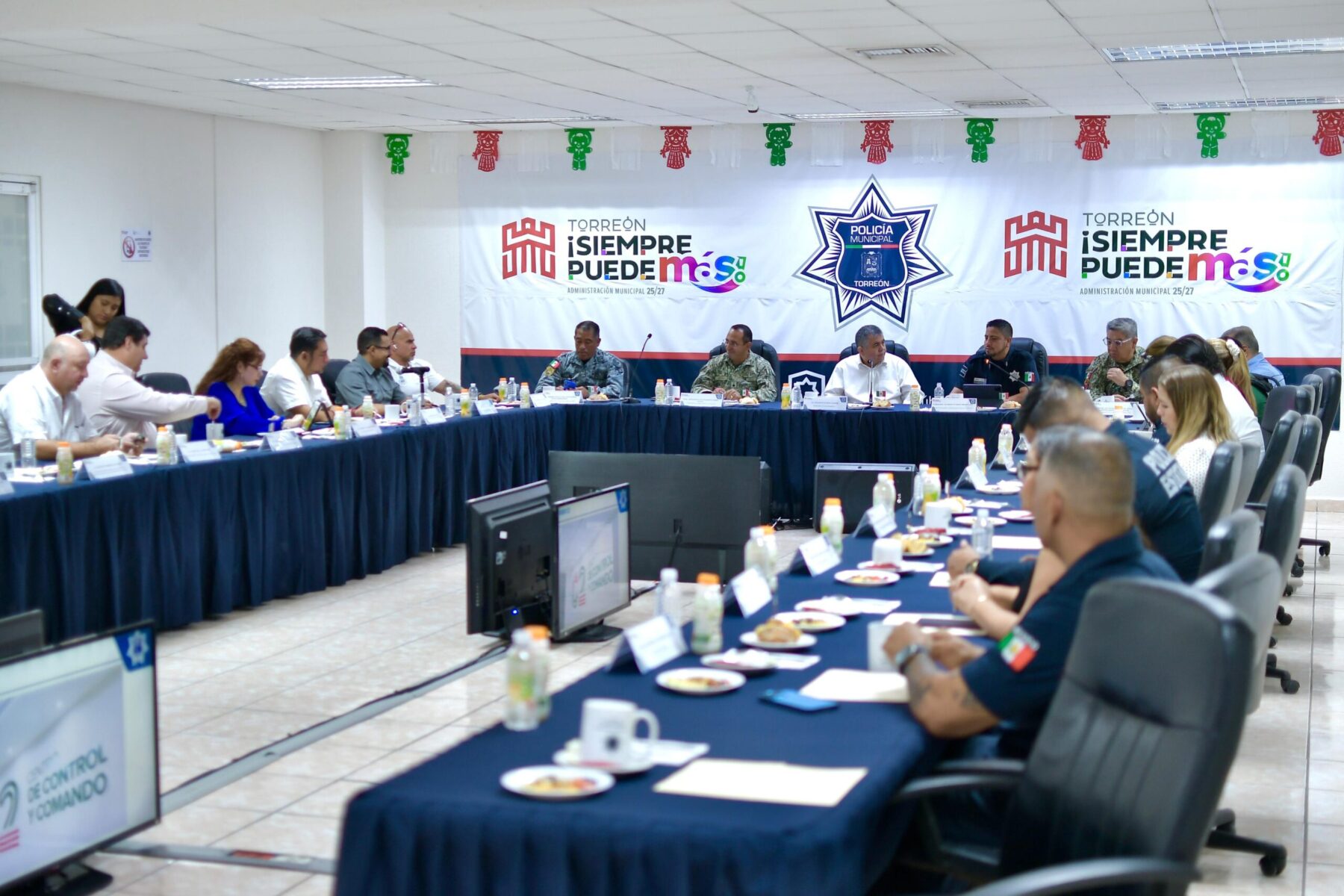 Revisan operativos de seguridad para el arranque de la Feria de Torreón