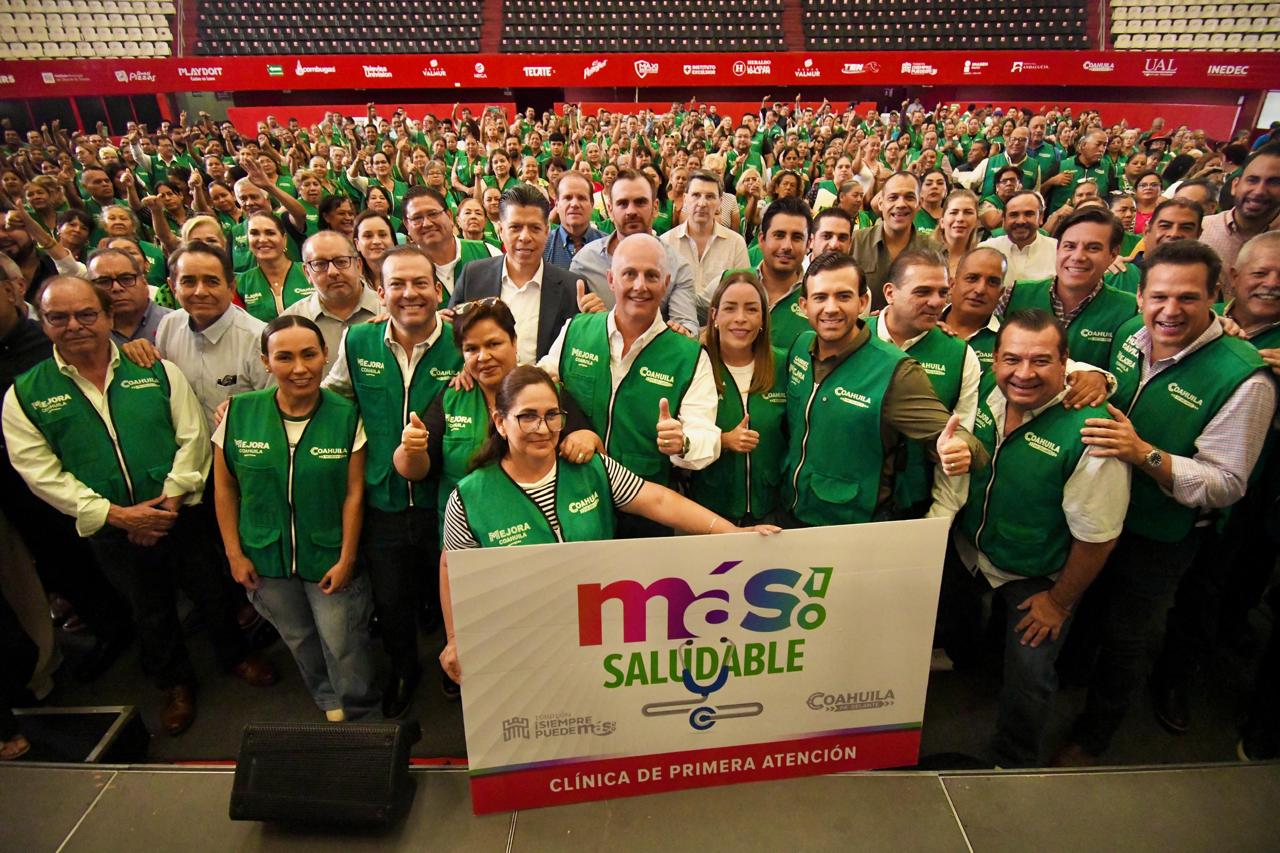 Román Alberto Cepeda González arranca programa “Torreón Mejora Con Más Salud”