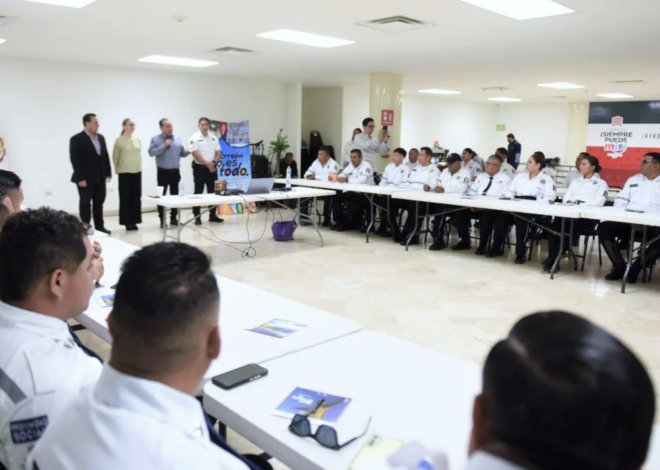 Fortalece Turismo Municipal la cultura de anfitrionía en elementos de Tránsito y Vialidad