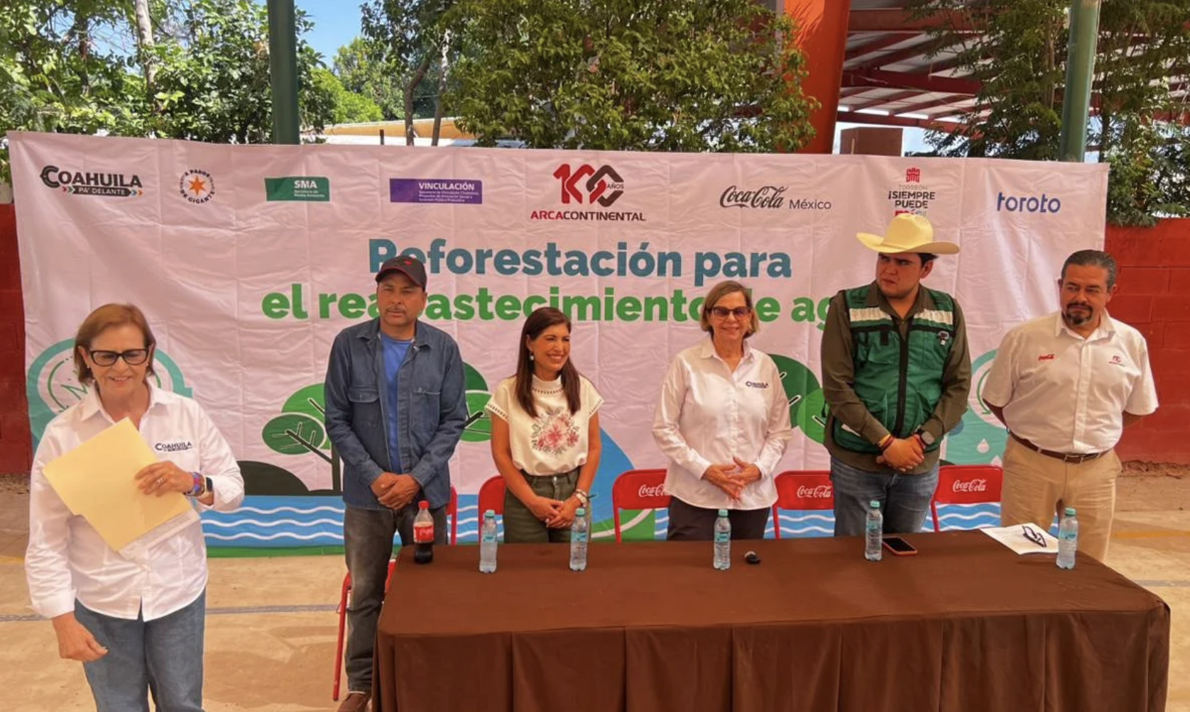 Impulsan reforestación en la Sierra y Cañón de Jimulco y fortalecen la captación de agua de lluvia