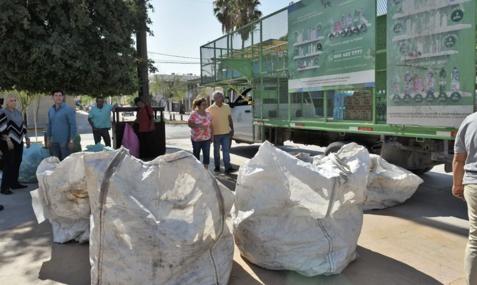 Medio Ambiente recolecta 459.5 Kg. en la “Campaña de intercambio de residuos”