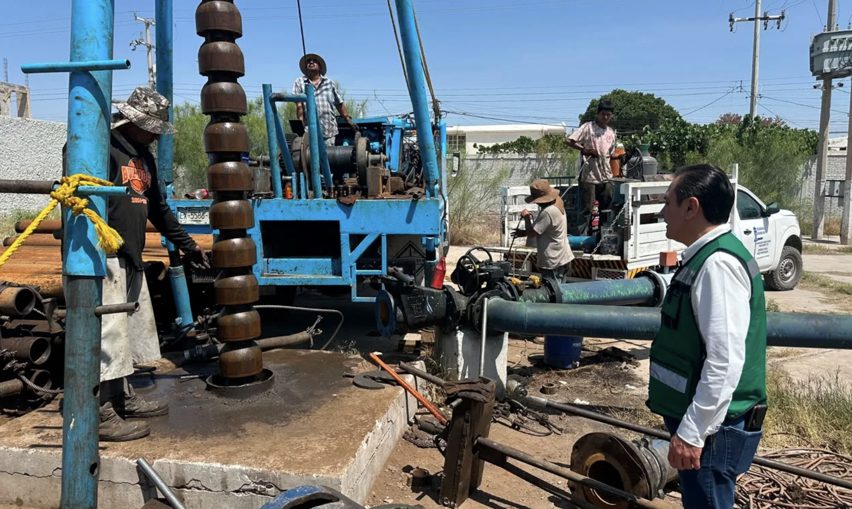 Torreón avanza en los trabajos de recuperación de la bomba 27R de la Fidel Velázquez